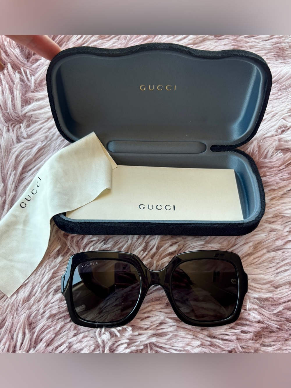 Gucci 54mm Polarized Women’s Sunglasses